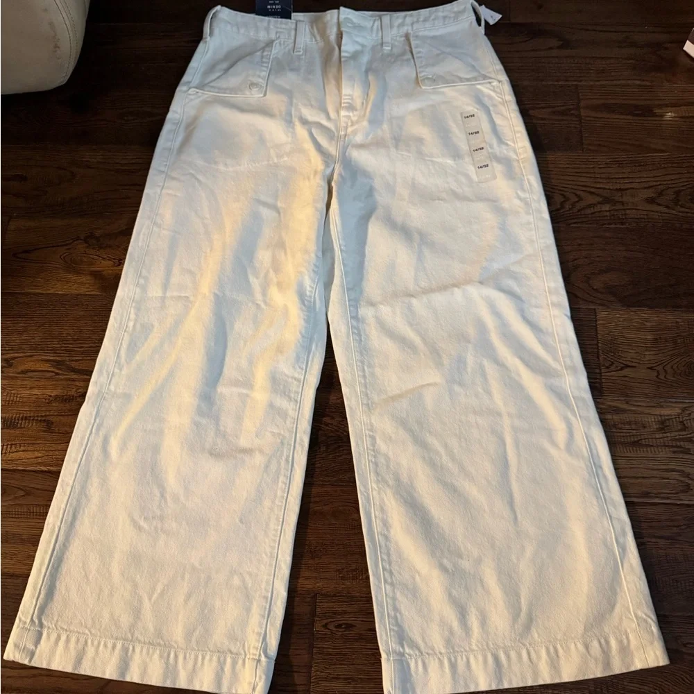 Gap Sky-High Wide-Leg Jeans
